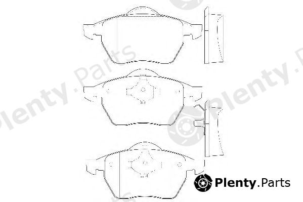  WAGNER part WBP21624A Brake Pad Set, disc brake