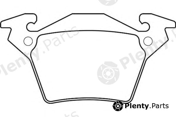  WAGNER part WBP23020A Brake Pad Set, disc brake