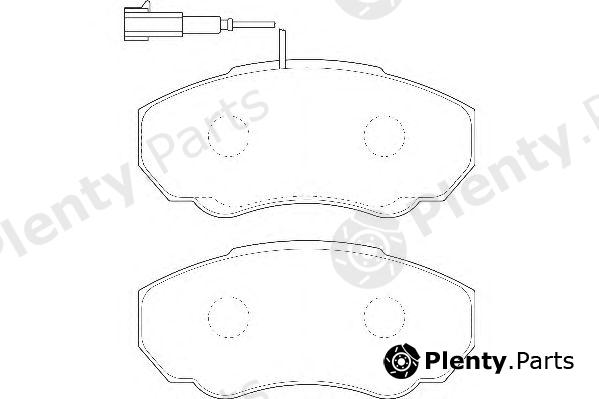  WAGNER part WBP23917A Brake Pad Set, disc brake