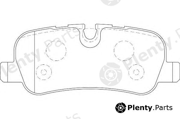  WAGNER part WBP24192A Brake Pad Set, disc brake