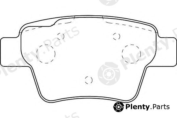  WAGNER part WBP24150A Brake Pad Set, disc brake