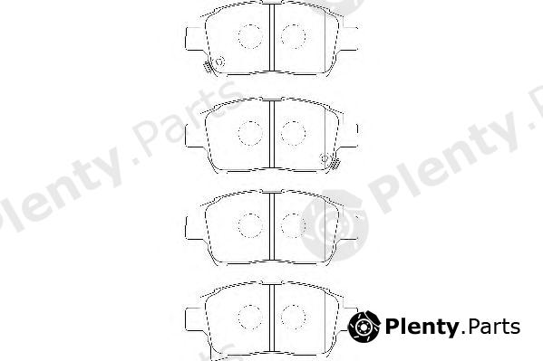  WAGNER part WBP23904A Brake Pad Set, disc brake