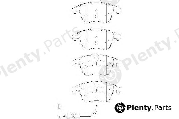  WAGNER part WBP24333A Brake Pad Set, disc brake