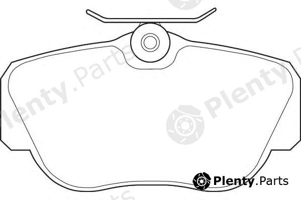  WAGNER part WBP21055A Brake Pad Set, disc brake