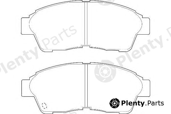  WAGNER part WBP21601A Brake Pad Set, disc brake