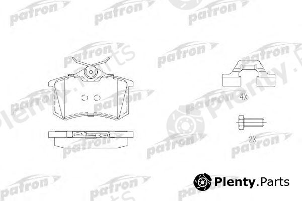  PATRON part PBP1481 Brake Pad Set, disc brake