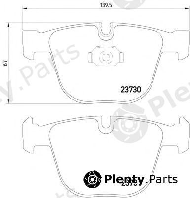  TEXTAR part 2373081 Brake Pad Set, disc brake