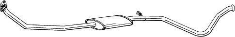  BOSAL part 288-891 (288891) Middle Silencer