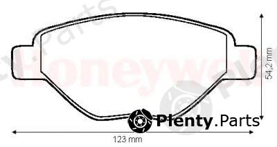  BENDIX part 573123B Brake Pad Set, disc brake