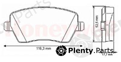  BENDIX part 573125B Brake Pad Set, disc brake