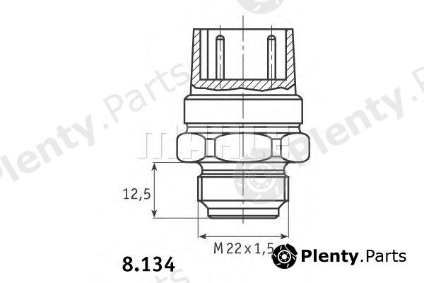  BEHR THERMOT-TRONIK part TSW9D Temperature Switch, radiator fan