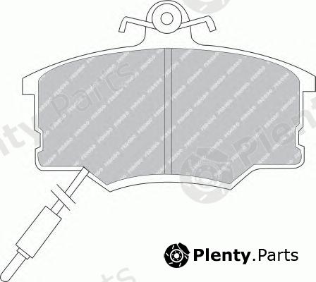  FERODO part FDB410 Brake Pad Set, disc brake