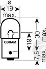  OSRAM part 5007ULT-02B (5007ULT02B) Bulb, reading light