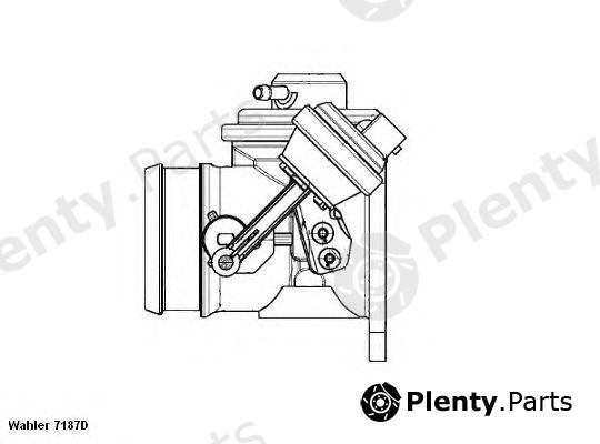  WAHLER part 7187D EGR Valve