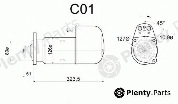  DELCO REMY part 19024159 Starter