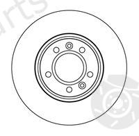 NK part 343727 Brake Disc