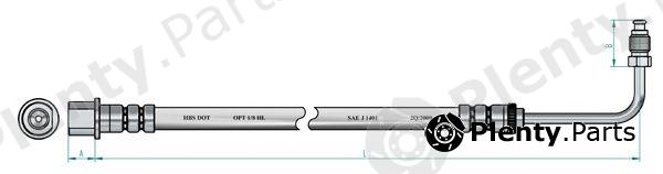  NK part 853743 Brake Hose