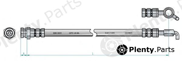  NK part 853255 Brake Hose