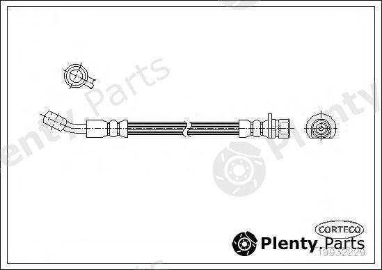 CORTECO part 19032229 Brake Hose