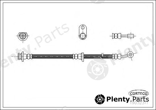  CORTECO part 19032311 Brake Hose