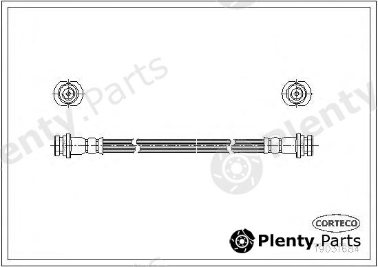  CORTECO part 19031684 Brake Hose