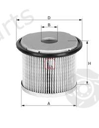  SOFIMA part S0422N Fuel filter