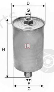  SOFIMA part S1594B Fuel filter