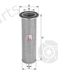  SOFIMA part S7850A Secondary Air Filter
