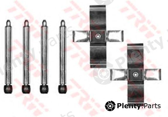  TRW part PFK379 Accessory Kit, disc brake pads
