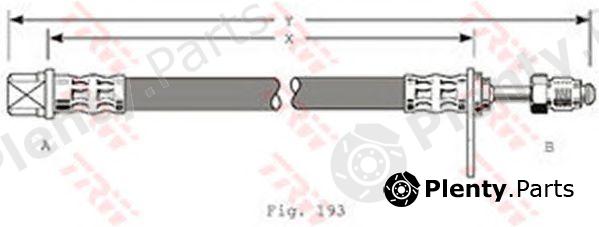  TRW part PHB368 Brake Hose