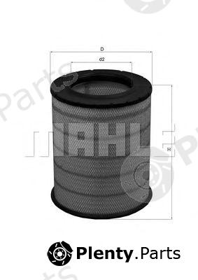  MAHLE ORIGINAL part LX1281 Air Filter