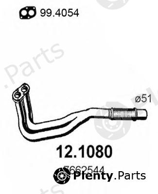  ASSO part 12.1080 (121080) Exhaust Pipe