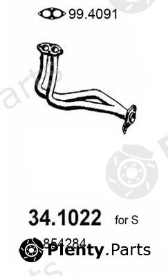  ASSO part 34.1022 (341022) Exhaust Pipe