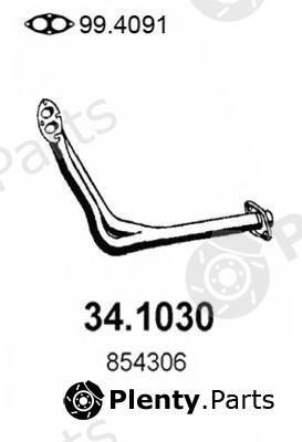  ASSO part 34.1030 (341030) Exhaust Pipe