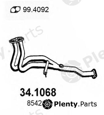  ASSO part 34.1068 (341068) Exhaust Pipe