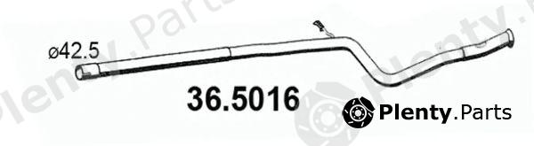  ASSO part 36.5016 (365016) Exhaust Pipe