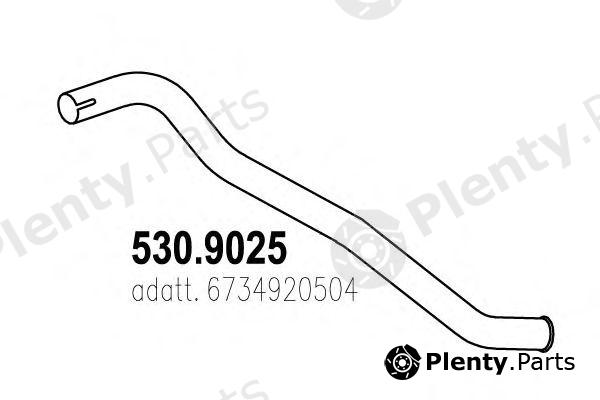  ASSO part 530.9025 (5309025) Exhaust Pipe