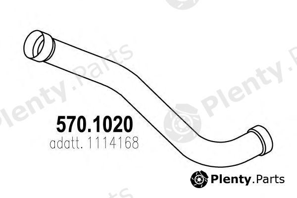  ASSO part 570.1020 (5701020) Exhaust Pipe