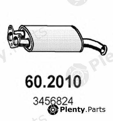  ASSO part 60.2010 (602010) Front Silencer