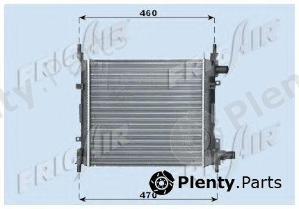  FRIGAIR part 0105.3054 (01053054) Radiator, engine cooling