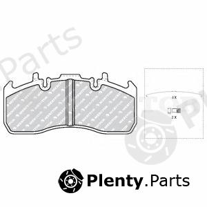 Genuine MERITOR (ROR) part MDP3173K Brake Pad Set, disc brake