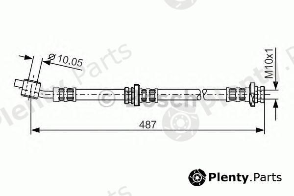  BOSCH part 1987476168 Brake Hose