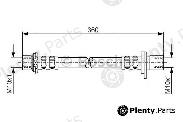  BOSCH part 1987476726 Brake Hose