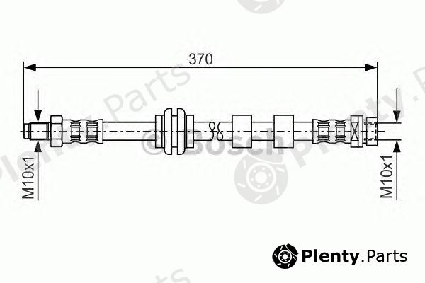  BOSCH part 1987476852 Brake Hose