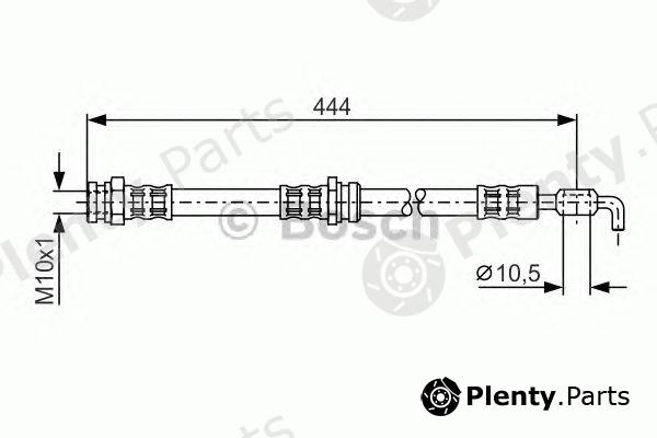  BOSCH part 1987481256 Brake Hose