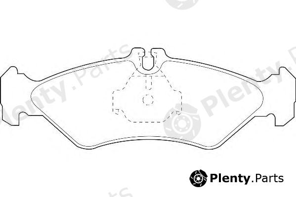  WAGNER part WBP21621A Brake Pad Set, disc brake