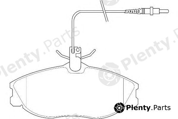  WAGNER part WBP21674A Brake Pad Set, disc brake