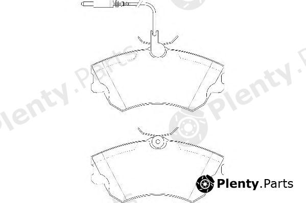  WAGNER part WBP21888A Brake Pad Set, disc brake