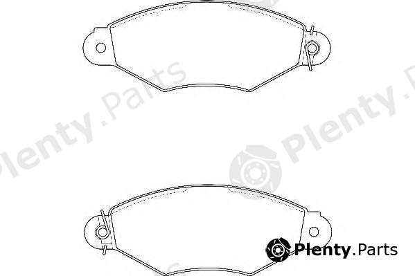  WAGNER part WBP21980A Brake Pad Set, disc brake