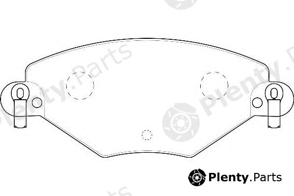  WAGNER part WBP23277A Brake Pad Set, disc brake